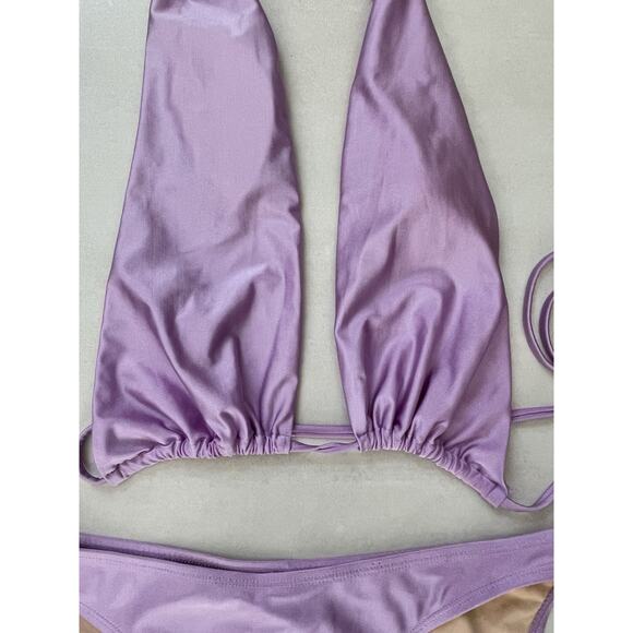 Cotton On Swim Bikini Two Piece Halter Swimsuit Swimwear - Picture 3 of 10